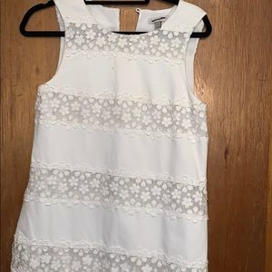 Slightly worn J Crew white cotton dress